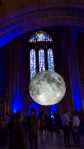 Museum of the Moon in Liverpool Anglican Cathedral in 2018